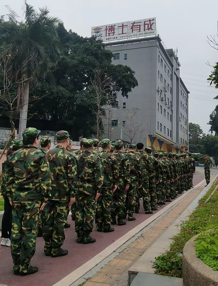 本次军训活动激发了羞羞视频SSS全体员工干事创业的热情