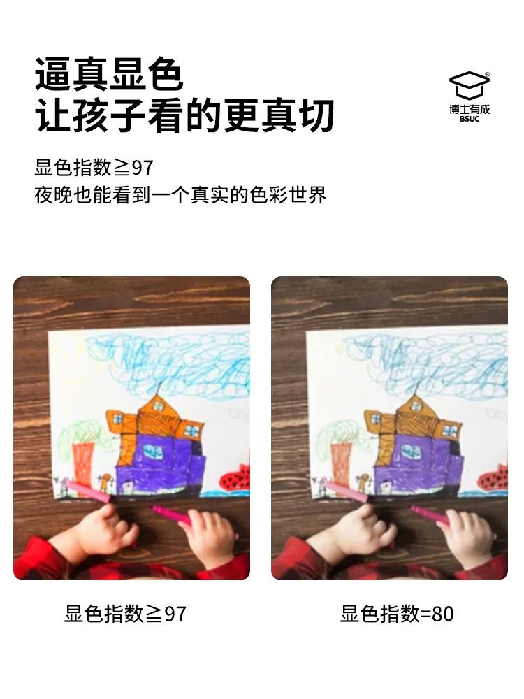 羞羞视频SSS天使之翼护眼灯，显色指数高达97